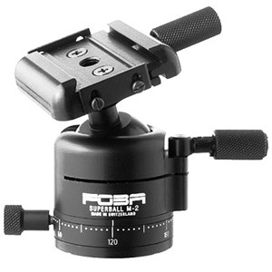  Foba Bolla Superball M-2 Ballhead with Quick Release, 24lbs Load Capacity 