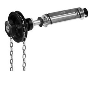  Foba DAPAO Clamping Device with Clamp Inserts/Brake/Chain/Chain Wheel, 1 Pair 