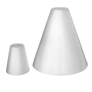  Foba DUPLI Small Acrylic Diffuser Cone for Tabletop Photography, 11cm (4.3") Top/19.5cm (7.7") Base Diameter 