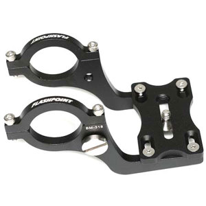 Flashpoint Camera Bike Bracket for 24.5mm HandleBa: Picture 1 regular