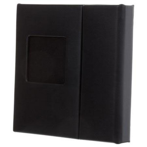 Flashpoint Overlapping CD Holder, Holds 2 CDs, Black: Picture 1 regular