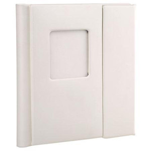 Flashpoint Overlapping CD Holder, Holds 2 CDs, with Cover Window, Color: Ivory.: Picture 1 regular