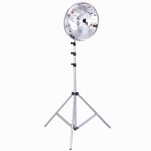  Flashpoint 16" Cool Light with Tall Stands and 4 Spiral Bulbs 