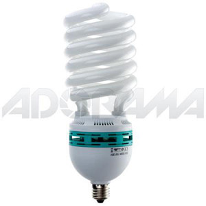  Flashpoint Replacement Spiral Fluorescent Bulb, 105 Watts, 5500k, Equivalent Output of 500 Watts, Fits Standard Household Sockets, E26 - E27 