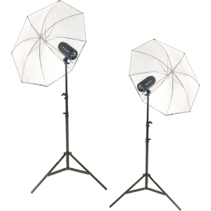  Flashpoint Budget Studio Monolight Flash, 300 Watt Seconds - Portrait Kit 