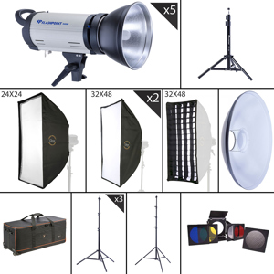 Adorama - Flashpoint Supreme Softbox Penta-Light MonoLight Kits