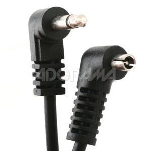  Flashpoint 10' straight P.C.to mini 2.5 phono Sync Cord 