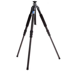  Flashpoint F-1228 Version II Carbon Fiber Tripod, 4 Section Leg Set, Supports 17.6 lbs., Maximum Height 60" 