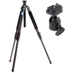 Flashpoint F-2127N Carbon Fiber Tripod, W/Tripod Head: Picture 1 regular