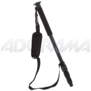  Flashpoint UC204 4-Section Carbon Fiber Monopod, 64.3" Max Height, Supports 4.5 lbs, Black 