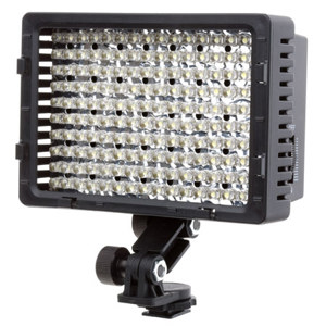  Flashpoint On Camera 160 LED Video Light, Dimmable 