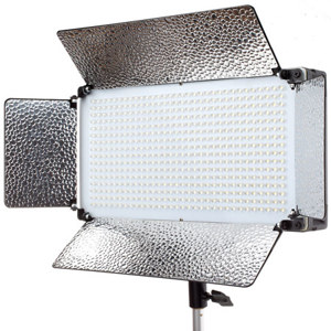  Flashpoint 500C LED Light - Works on AC or V Mount Battery - Bi-Color 