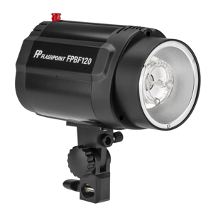  Flashpoint Budget Studio Monolight Flash, 120 Watt Seconds 