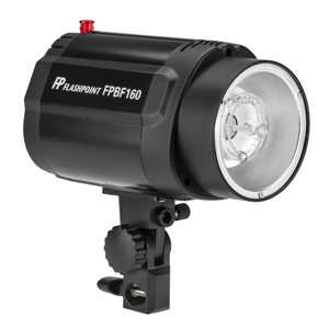  Flashpoint Budget Studio Monolight Flash, 160 Watt Seconds 