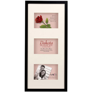 MCS Dakota Wood Shadow Box, Wood Picture Frame 9x20