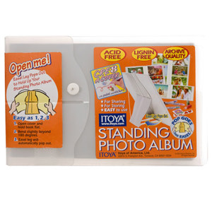 Itoya "Pop Goes The Easel" Standing Photo Album ESOL40CR