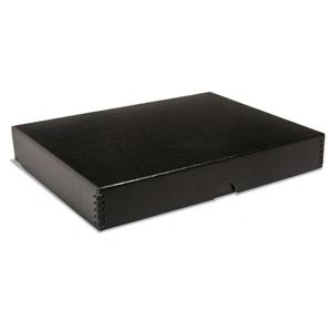 Print File Black Clamshell Metal Edge Archival Box 16x20x1.75" 2120062