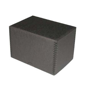 Print File Black Drop-Front Metal Edge Box 4-1/2x6-1/2x4-1/2" 2600004