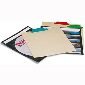 Print File 2751010 CD Tabbed Divider Pages, Color Coded: Picture 1 regular