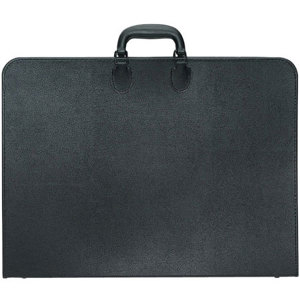 Prat Paris Start 2 Portfolio Case, 31x42x1in, Black: Picture 1 regular