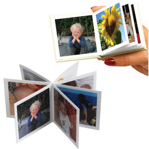  Zoom Color Cover Photo Album Kit to Make Three 3x3" Color Covered Photo Albums, for Mac & Windows 