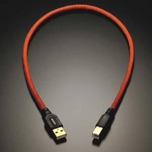 Fostex 0.5m (1.6') OCF Ag Coated Annealed Copper USB Cable: Picture 1 regular