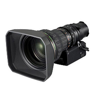  Fujinon ZA22X7.6BEMD-DSD 7.6-167mm f/1.8-2.5 Lens with Motor Drive, 22x Zoom Ratio and 2x Extender 