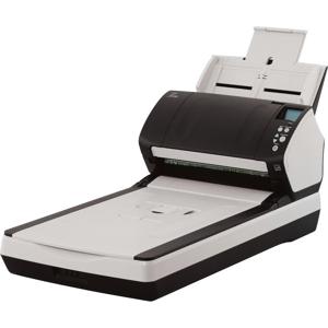  Fujitsu fi-7280 Sheetfed/Flatbed Color Duplex Scanner, 80ppm Simplex/160ipm Duplex Scan Speed, 600dpi Optical Resolution, 80 Sheets Capacity, USB 3.0 