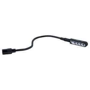  Furman Sound GN-LED 12" 4-Segment LED Gooseneck Light with BNC Connector 