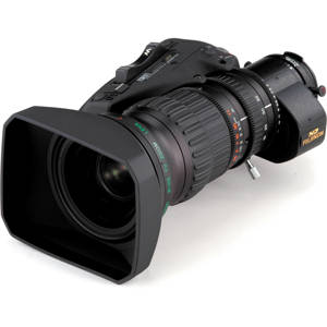  Fujinon HA16X6.3BEZD-T5D 6.3-101mm f/1.8-2.9 Multi-Use ENG Style Lens, 16x Zoom Ratio, 2x Extender, Digital Servo Zoom & Focus 