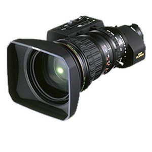  Fujinon HA25X11.5BERD-F18 11.5-288mm f/2.0-2.8 HD Telephoto Lens for ENG/EFP Camera, 25x Zoom Ratio, 2x Motorized Extender, Digital Servo Zoom & Focus 