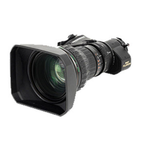  Fujinon HA23X7.6BEZD-T5D HD Telephoto ENG Style Lens with Digital Servo for Zoom & Focus, 23x Zoom Ratio, 2x Extender, QuickZoom, Innerfocus, 16-Bit Encoder 