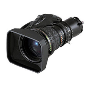  Fujinon HAS18X7.6BZD-T58 7.6-137mm f/1.8-2.4 QF Lens with Servo Zoom & Focus, 18x Zoom Ratio, QuickZoom, Innerfocus, Zoom Limit 