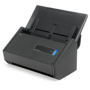  Fujitsu ScanSnap iX500 Desktop Scanner, 600x600 dpi Optical Resolution, 25ppm Color Scanning, USB 3.0, Compatible with PC and Mac 