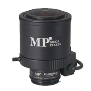  Fujinon 1/2" 3.8-13mm DC Vari-focal Lens, 3.4x Zoom, F1.4-T360 Iris Range, 461mm Exit Pupil Position 