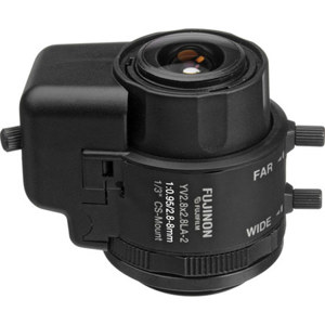  Fujinon 1/3" 2.8-8mm F/0.95 CS Mount Manual Iris Lens 