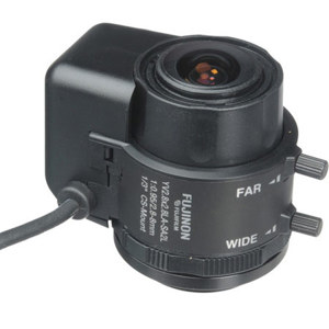  Fujinon 1/3" 2.8-8mm CS Mount Auto Iris DC Lens with Long Cable 