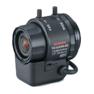  Fujinon 1/3" CS Mount 2.9-8mm F/0.95 Auto Iris Lens with Long Cable 