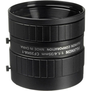  Fujinon CF35HA-1 1" 35mm f/1.4 Manual Iris and Focus Industrial Lens for High Resolution C-Mount Machine Vision Cameras 