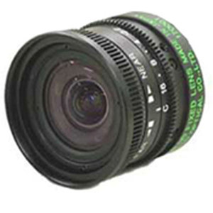  Fujinon 2/3" C Mount HD Lens with Manual Focus & Iris, 4.8mm Focal Length, 89deg. 56'x58deg. 37' Angular Field of View 