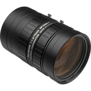  Fujinon HF75SA-1 2/3" 75mm F1.4-F22 Fixed Focal Lens for 5MP Cameras, C-Mount, Manual Iris, Industrial and Machine Vision Applications 