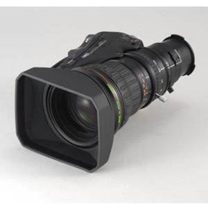  Fujinon HSs18x5.5RM-M 18x 1/2" XDCAM HD Lens, Sony Double Hot Shoe, Manual Focus, Servo Zoom 