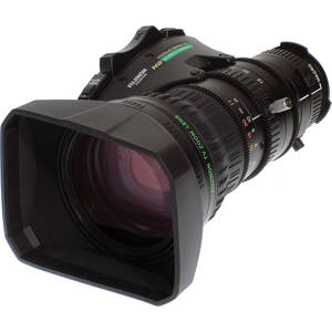  Fujinon 1/2" Format HDTV Zoom Lens, 20x Zoom Ratio, 6.3-126mm (0.24-4.96") Focal Length, 0.9m (2.95') Min Object Distance 