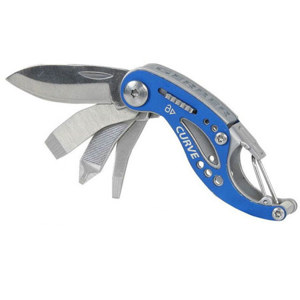  Gerber Curve Mini Keychain Multi-Tool, Blue 