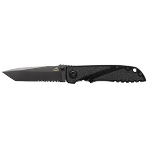  Gerber Icon Tactical Serrated Folding Tanto Knife 