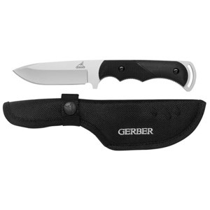  Gerber Freeman Guide Fixed Blade Knife, Fine Edge, Nylon Sheath 