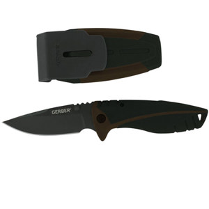  Gerber Myth Folding Drop Point Sheath Knife 