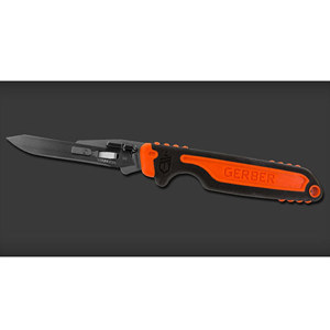  Gerber Vital Fixed Knife with Replaceable 420HC #60 Razor Blade, Bright Orange 