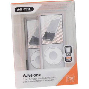 Griffin Technology 2-Pack Cases for Nano, Black/White: Picture 1 regular