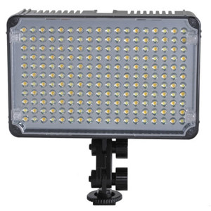  GiSTEQ Flashmate F-198C LED Video Light, Color Temperature Control, Brightness Control 